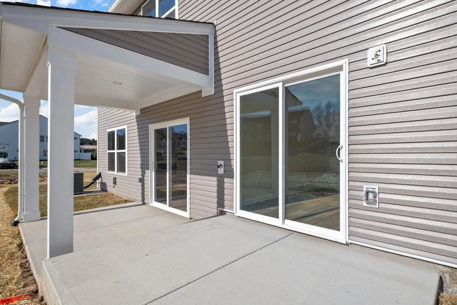 The Lennox A Outdoor Living Area