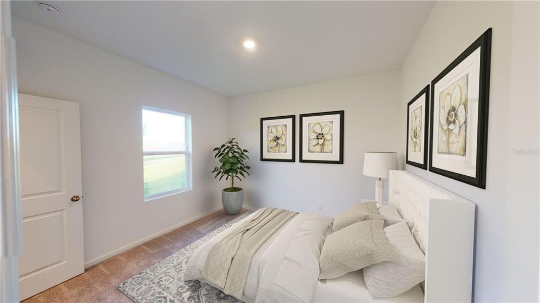 Furnished interior view inside a new home in Vista Walk, Dade City (Image 3). Furnished interior view inside a new home in Vista Walk, Dade City (Image 3).