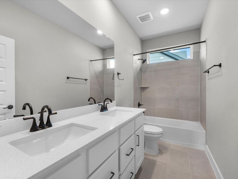 Furnished interior view inside a new home in Trillium, Richmond (Image 8).