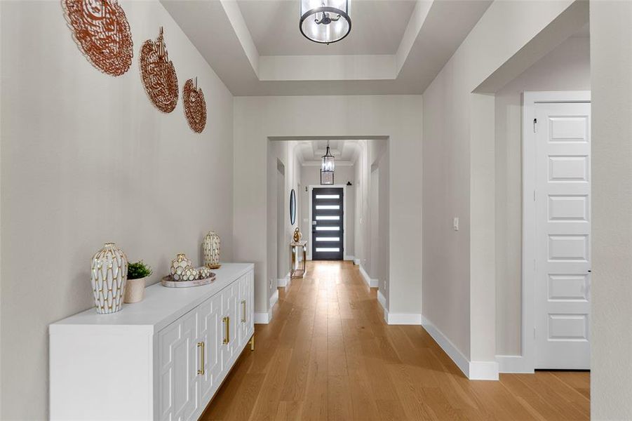 Furnished interior view inside a new home in , Frisco (Image 16).