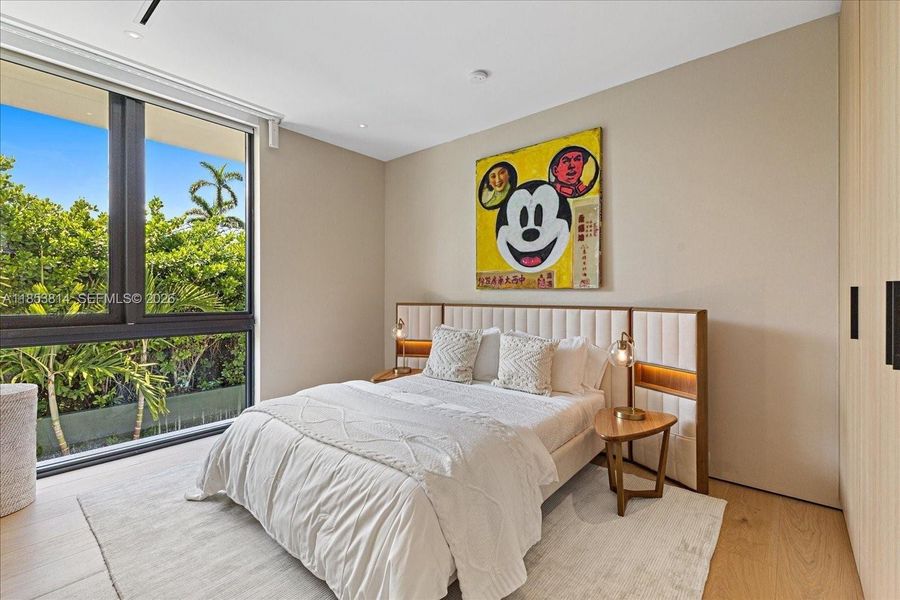 Furnished interior view inside a new home in , Miami Beach (Image 5).