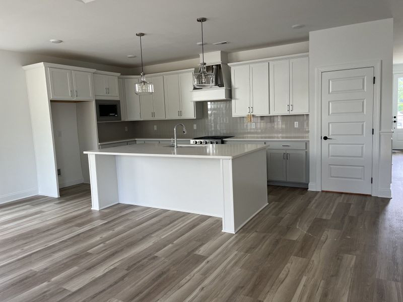 Furnished interior view inside a new home in Heritage Walk, Chattanooga (Image 3).