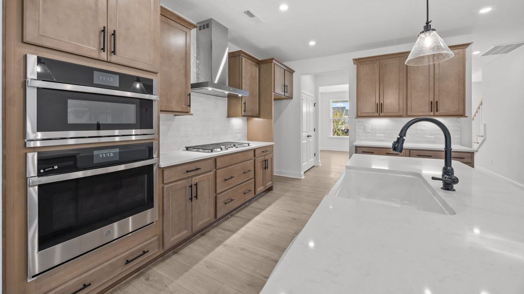 The Fairfield by DRB Homes in Farms at Bellingham Mooresville NC - Kitchen