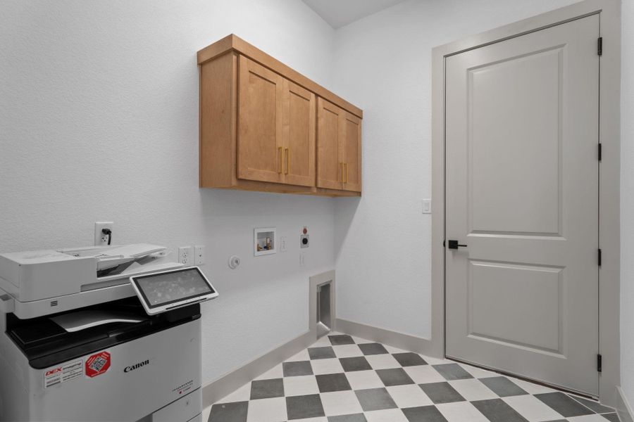Utility Room with storage