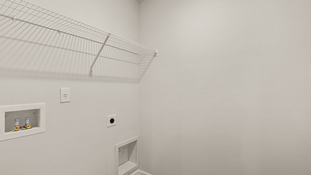 Representative unfurnished interior of a home built from the Galen by D.R. Horton in Poplar Preserve, Newnan (Image 24).