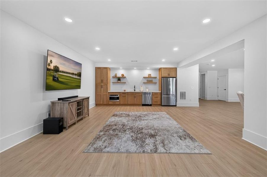 Furnished interior view inside a new home in , Buford (Image 103).