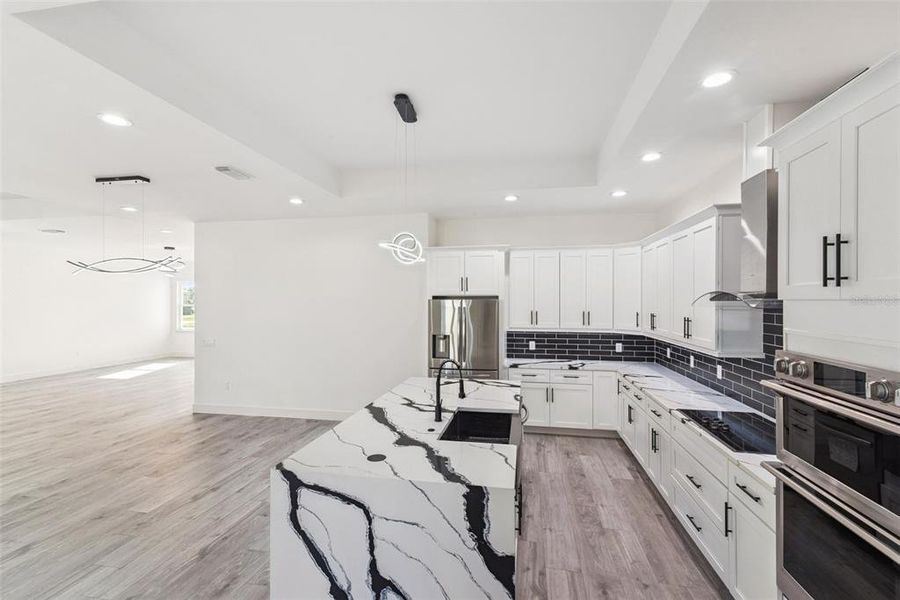 Furnished interior view inside a new home in , Leesburg (Image 14).