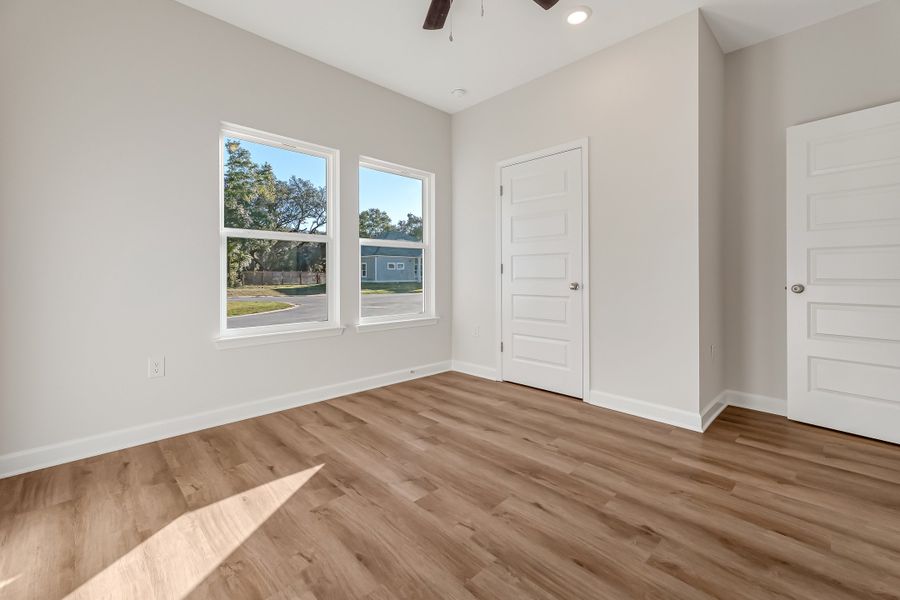 Spacious, unfurnished interior of a new home in Live Oak Cottages, Freeport (Image 36). Spacious, unfurnished interior of a new home in Live Oak Cottages, Freeport (Image 36).
