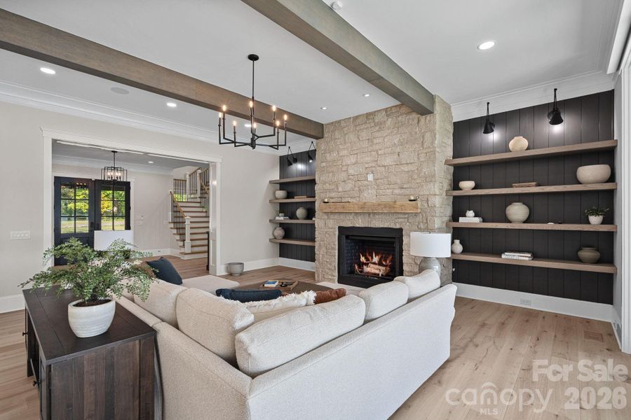 Furnished interior view inside a new home in , Cornelius (Image 6).
