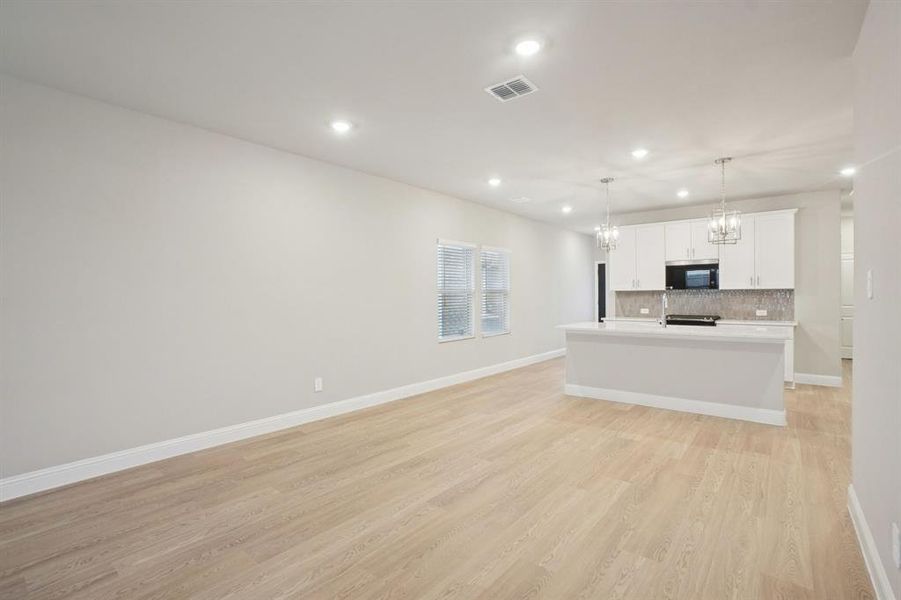 Spacious, unfurnished interior of a new home in Parks at Foster Crossing - Spring Series, Anna (Image 20).