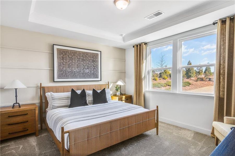 Furnished interior view inside a new home in Sun City Peachtree, Griffin (Image 12).