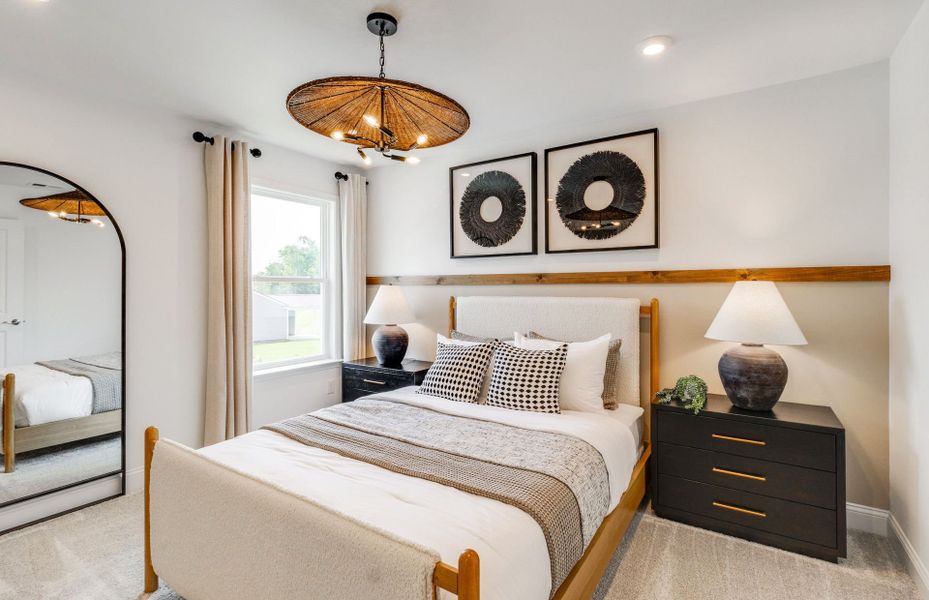 Turn the secondary bedroom into a cozy haven, thou