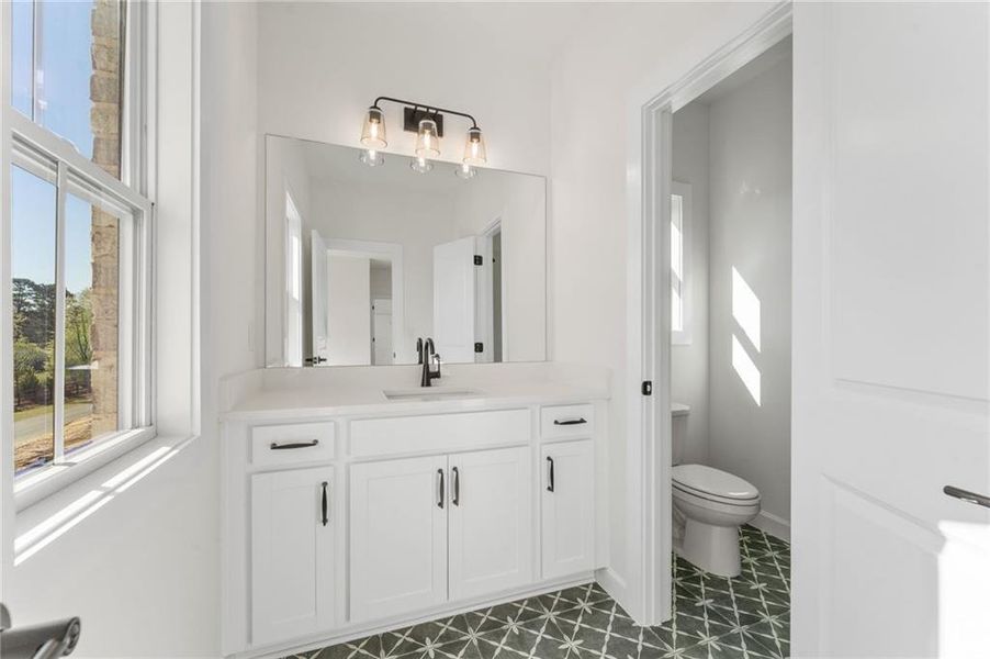 Furnished interior view inside a new home in The Reserve at Knollwood, Canton (Image 15).