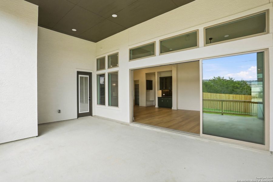 Exterior details and patio area of a home in Kinder Ranch 70's, San Antonio (Image 32). Exterior details and patio area of a home in Kinder Ranch 70's, San Antonio (Image 32).