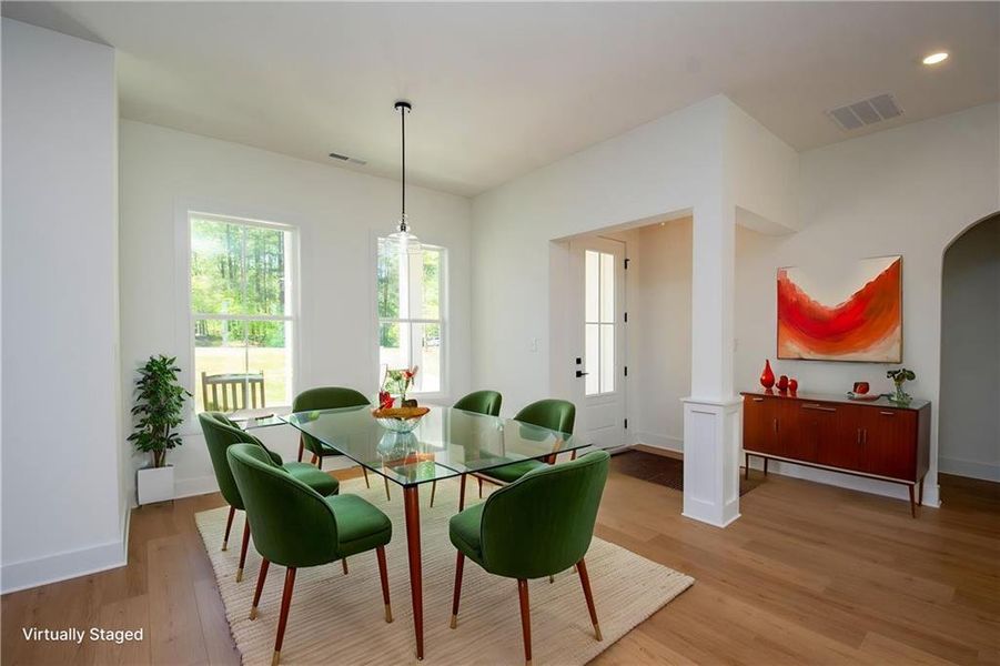 Furnished interior view inside a new home in , Fayetteville (Image 13).