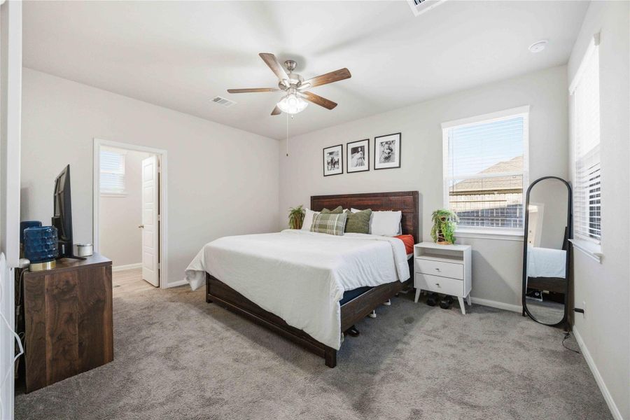 Furnished interior view inside a new home in , Houston (Image 24).