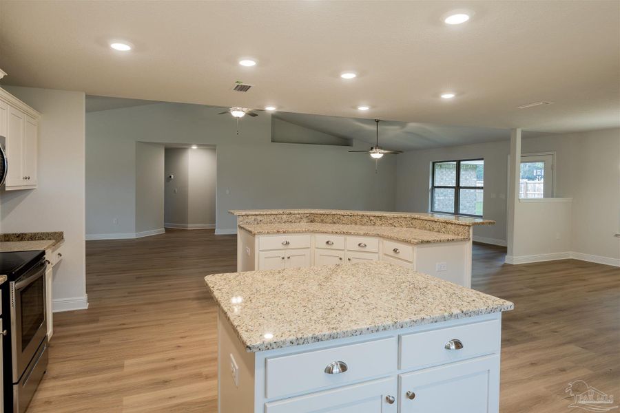 Representative furnished interior of a home built from the Plan 2751 by Adams Homes in Pecan Valley, Cantonment (Image 5).