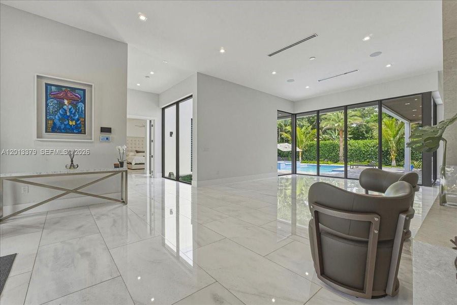 Furnished interior view inside a new home in , Pinecrest (Image 38).