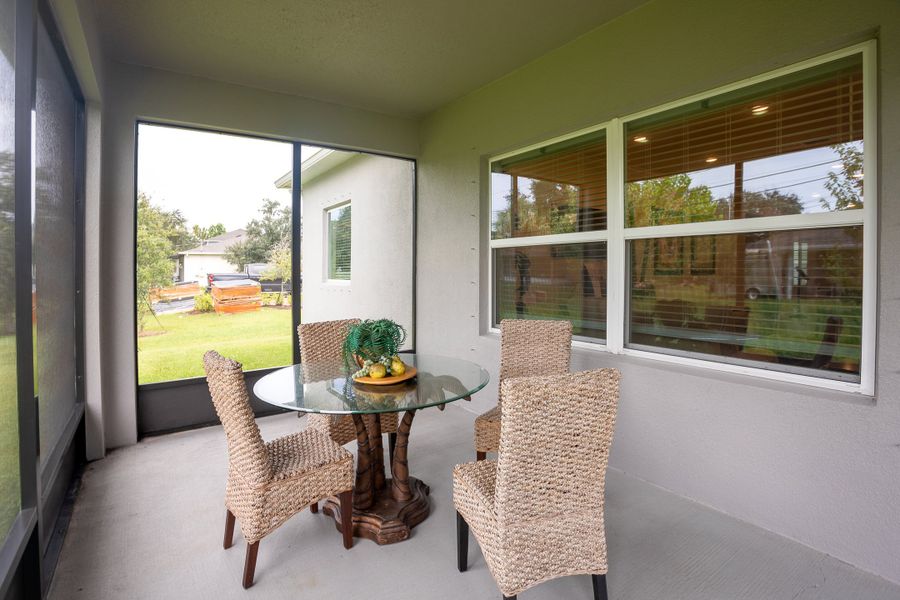 Representative exterior details of a home built from the Wilmington by Maronda Homes in Spring Hill, Spring Hill (Image 3).