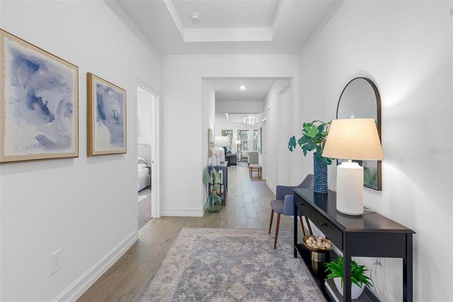 Furnished interior view inside a new home in Pearl Estates, Lutz (Image 5). Furnished interior view inside a new home in Pearl Estates, Lutz (Image 5).