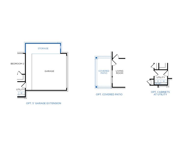 2D floor plan layout for the Lakeway by Tricoast Homes in La Segarra 40', Brookshire, TX (Image 19).
