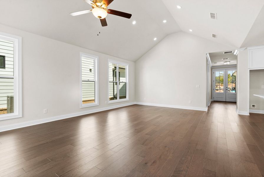 Representative unfurnished interior of a home built from the The Blaylock by The Providence Group in Promenade at Sawnee Village, Cumming (Image 23).