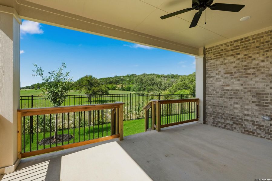 Exterior details and patio area of a home in Crown Ridge Manor, San Antonio (Image 2). Exterior details and patio area of a home in Crown Ridge Manor, San Antonio (Image 2).