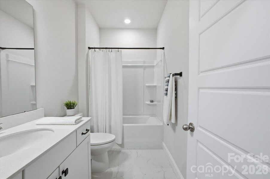 Furnished interior view inside a new home in The Terraces at Cramerton Mills, Cramerton (Image 29).