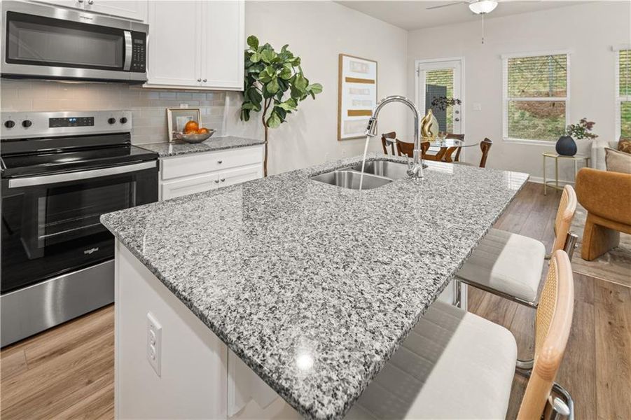 Furnished interior view inside a new home in The Collection at Walden Park, Jonesboro (Image 32).