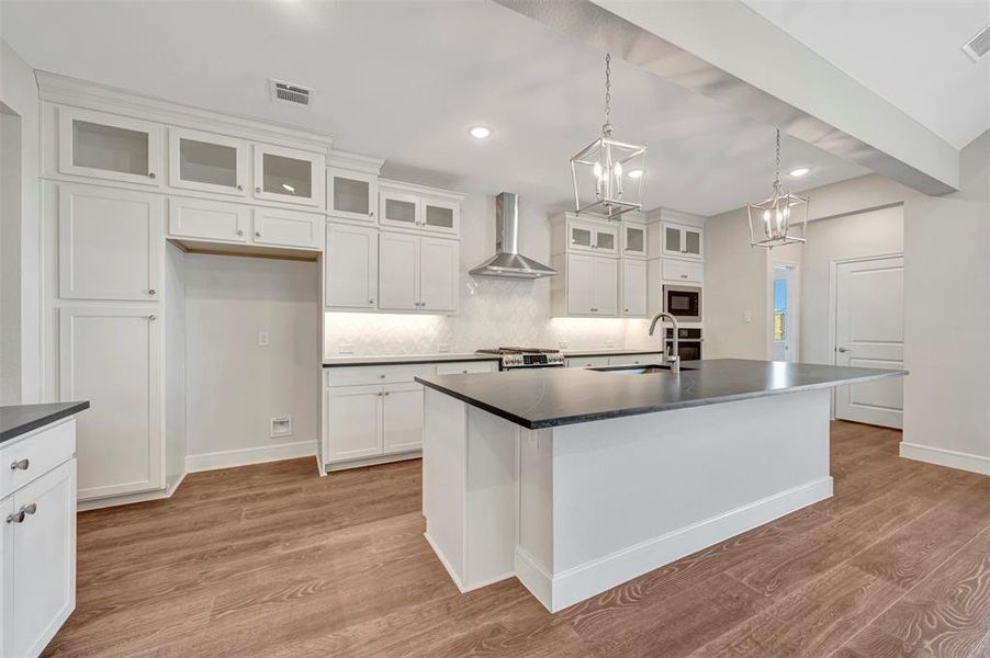 Furnished interior view inside a new home in Timberbrook, Justin (Image 6).