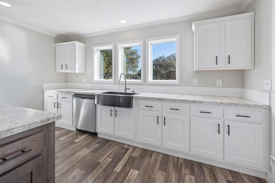 Furnished interior view inside a new home in , Morriston (Image 5).