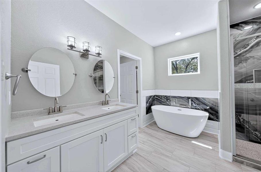 Furnished interior view inside a new home in , Lindale (Image 15). Furnished interior view inside a new home in , Lindale (Image 15).