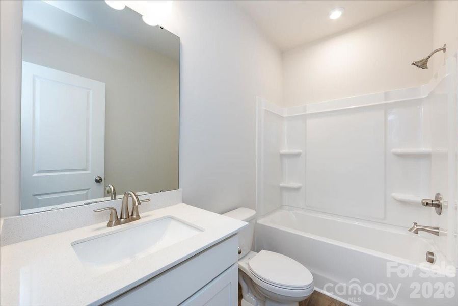 Secondary bathroom