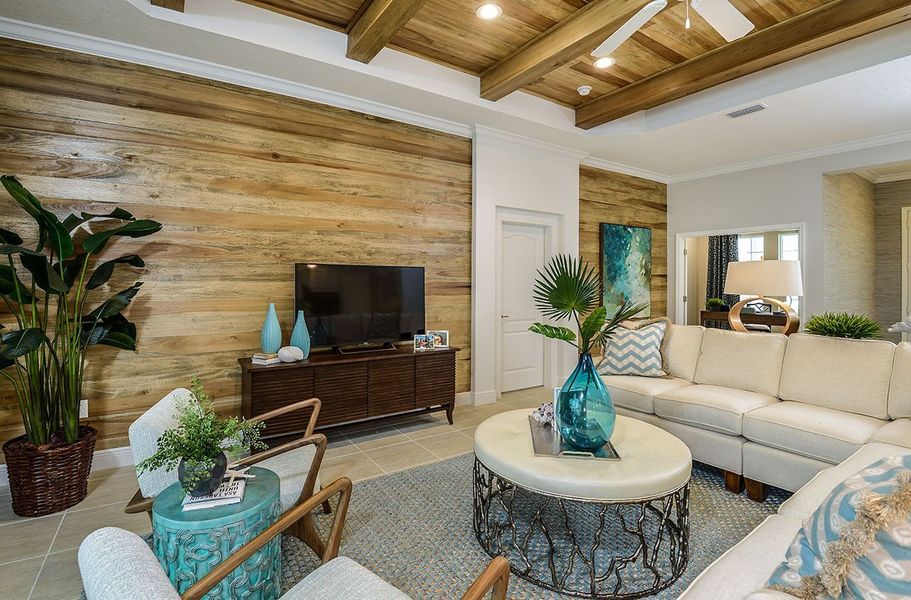 Image 49 representing the Kiawah 2 by Neal Communities in Boca Royale Golf & Country Club at Wellen Park, Englewood, FL.