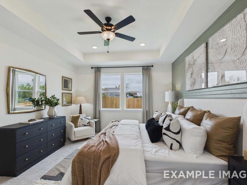 Representative furnished interior of a home built from the The Laurel G by Davidson Homes LLC in Morgan Meadows, San Antonio (Image 22). Representative furnished interior of a home built from the The Laurel G by Davidson Homes LLC in Morgan Meadows, San Antonio (Image 22).
