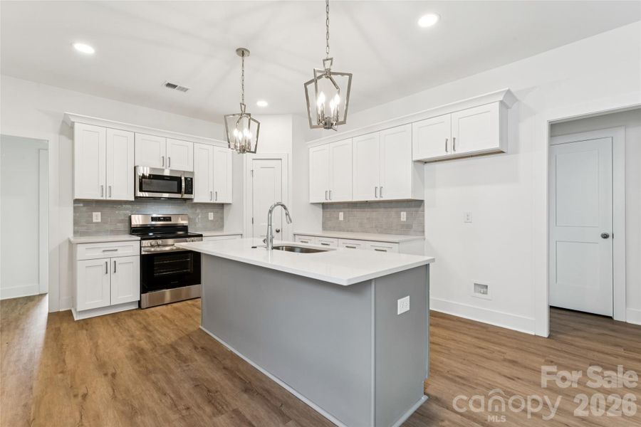 Furnished interior view inside a new home in , Spencer (Image 4). Furnished interior view inside a new home in , Spencer (Image 4).