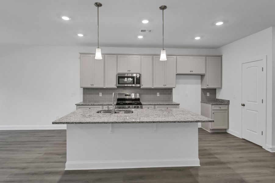 Furnished interior view inside a new home in Kensington Place Townhomes, Lexington (Image 10).