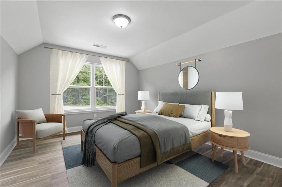 Furnished interior view inside a new home in , Douglasville (Image 16).