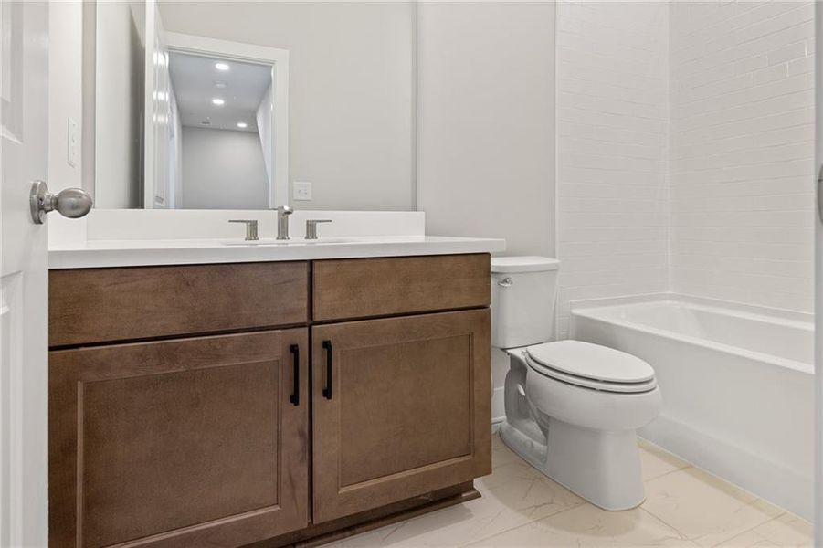 Furnished interior view inside a new home in , Cumming (Image 8).