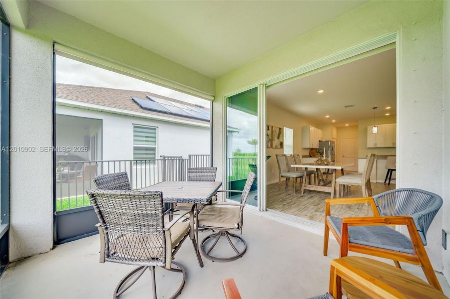 Exterior details and patio area of a home in , Port St. Lucie (Image 23).