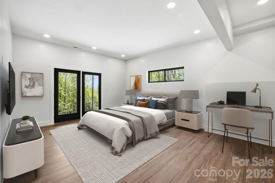 Bedroom 2 - virtually Staged