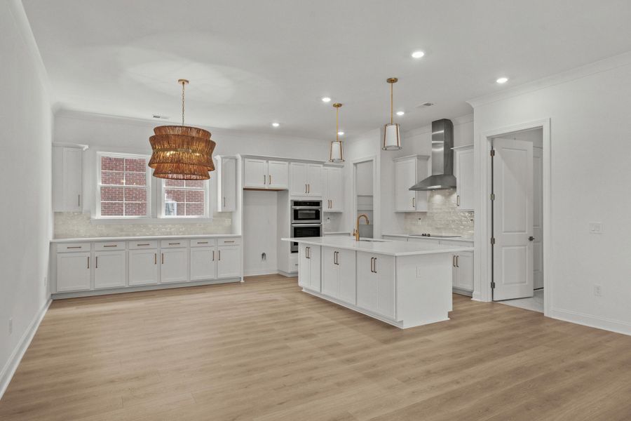 Furnished interior view inside a new home in Creek Pointe, Moncks Corner (Image 5). Furnished interior view inside a new home in Creek Pointe, Moncks Corner (Image 5).