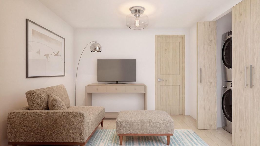 Furnished interior view inside a new home in , Austin (Image 6).