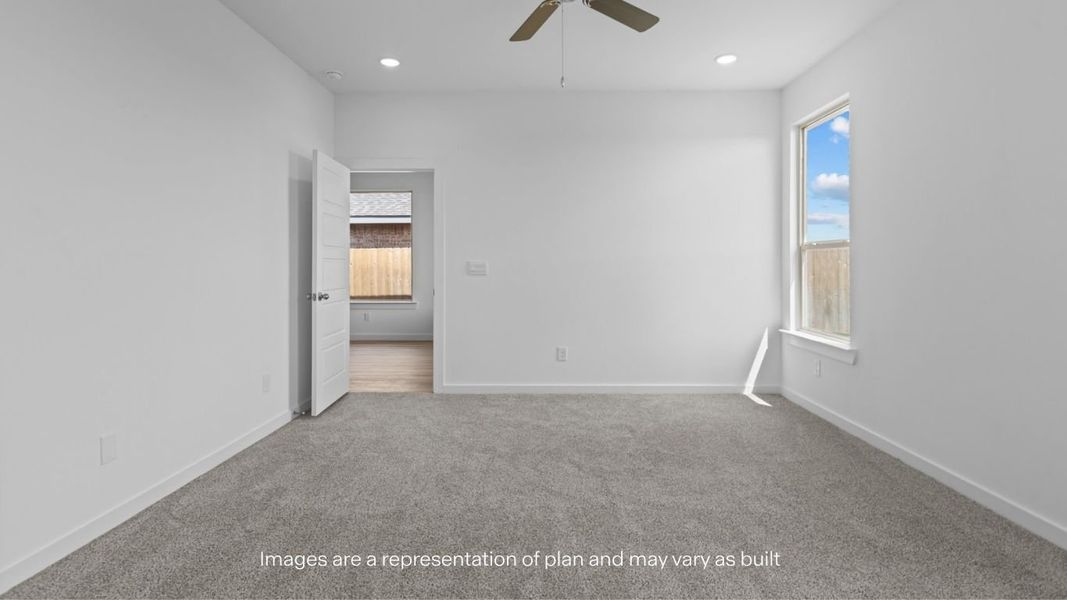 Spacious, unfurnished interior of a new home in Viridian, Lubbock (Image 18).