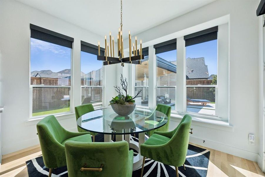 Furnished interior view inside a new home in , Prosper (Image 14). Furnished interior view inside a new home in , Prosper (Image 14).