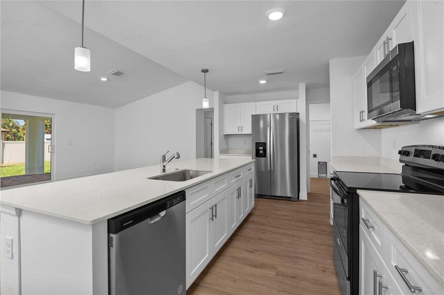 Furnished interior view inside a new home in , North Port (Image 4).