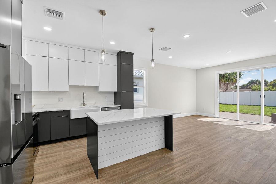 Furnished interior view inside a new home in , Jupiter (Image 8).