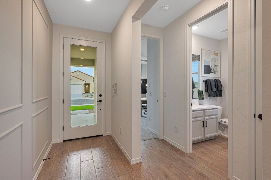 Representative furnished interior of a home built from the Ginger by Mattamy Homes in Empire Pointe, Queen Creek (Image 11). Representative furnished interior of a home built from the Ginger by Mattamy Homes in Empire Pointe, Queen Creek (Image 11).