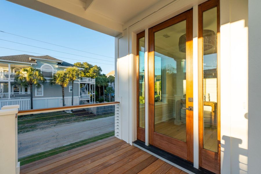 Exterior details and patio area of a home in , Isle Of Palms (Image 47). Exterior details and patio area of a home in , Isle Of Palms (Image 47).