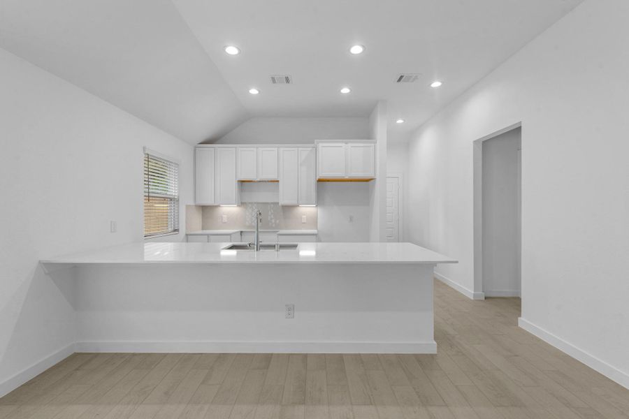 Furnished interior view inside a new home in Cypresswood Landing, Humble (Image 10).